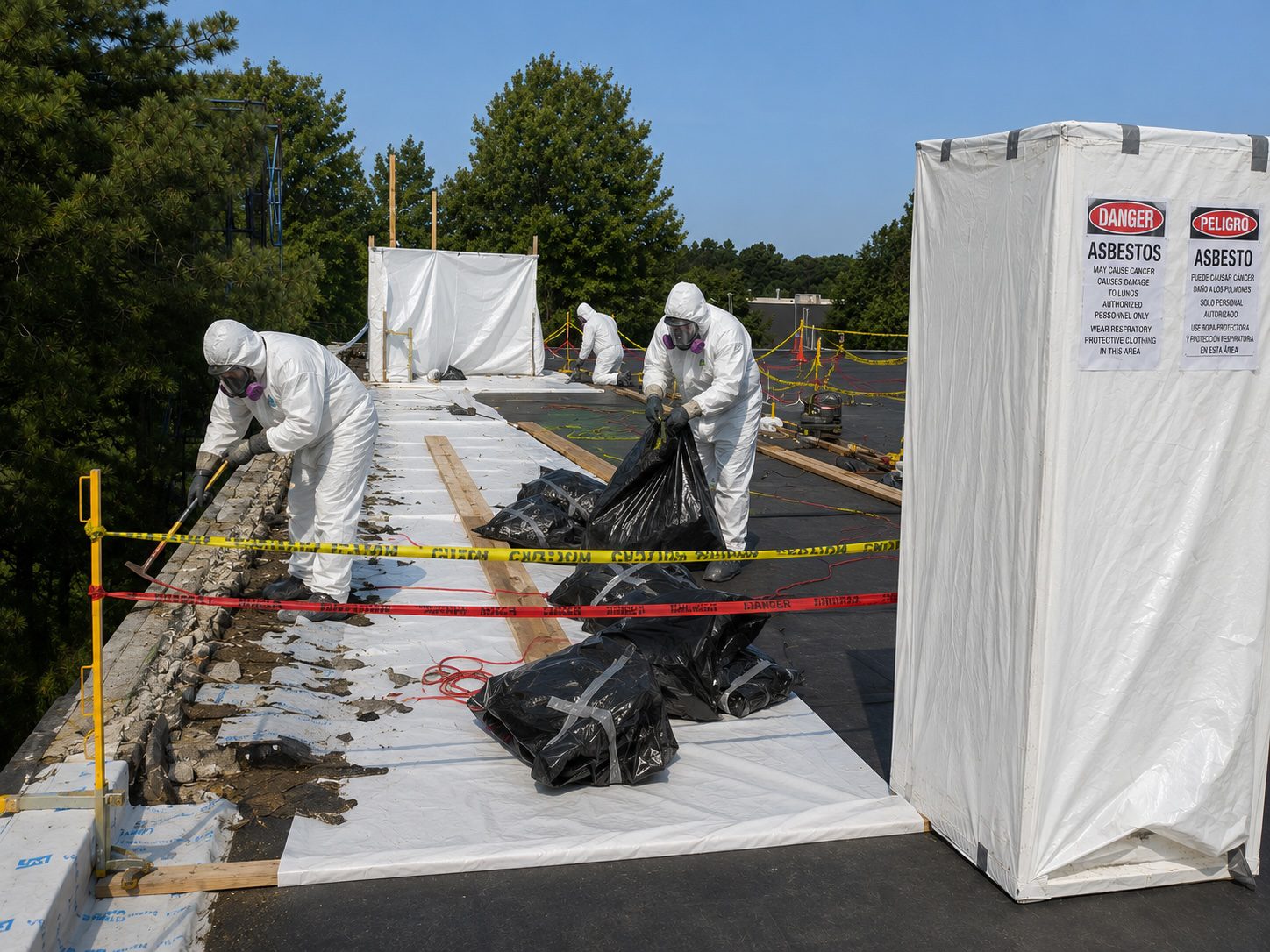 Asbestos remediation project 4