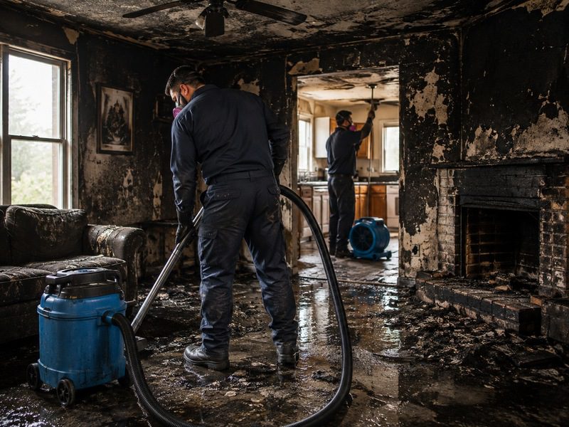 Fire restoration project — photo 1