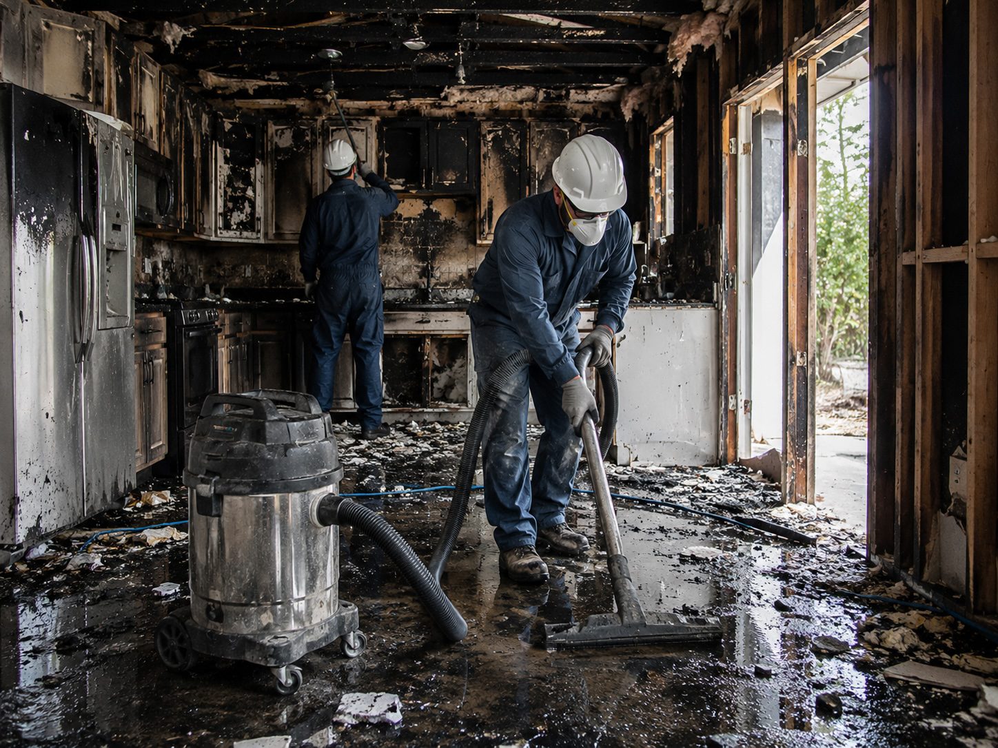 Fire restoration project — photo 2
