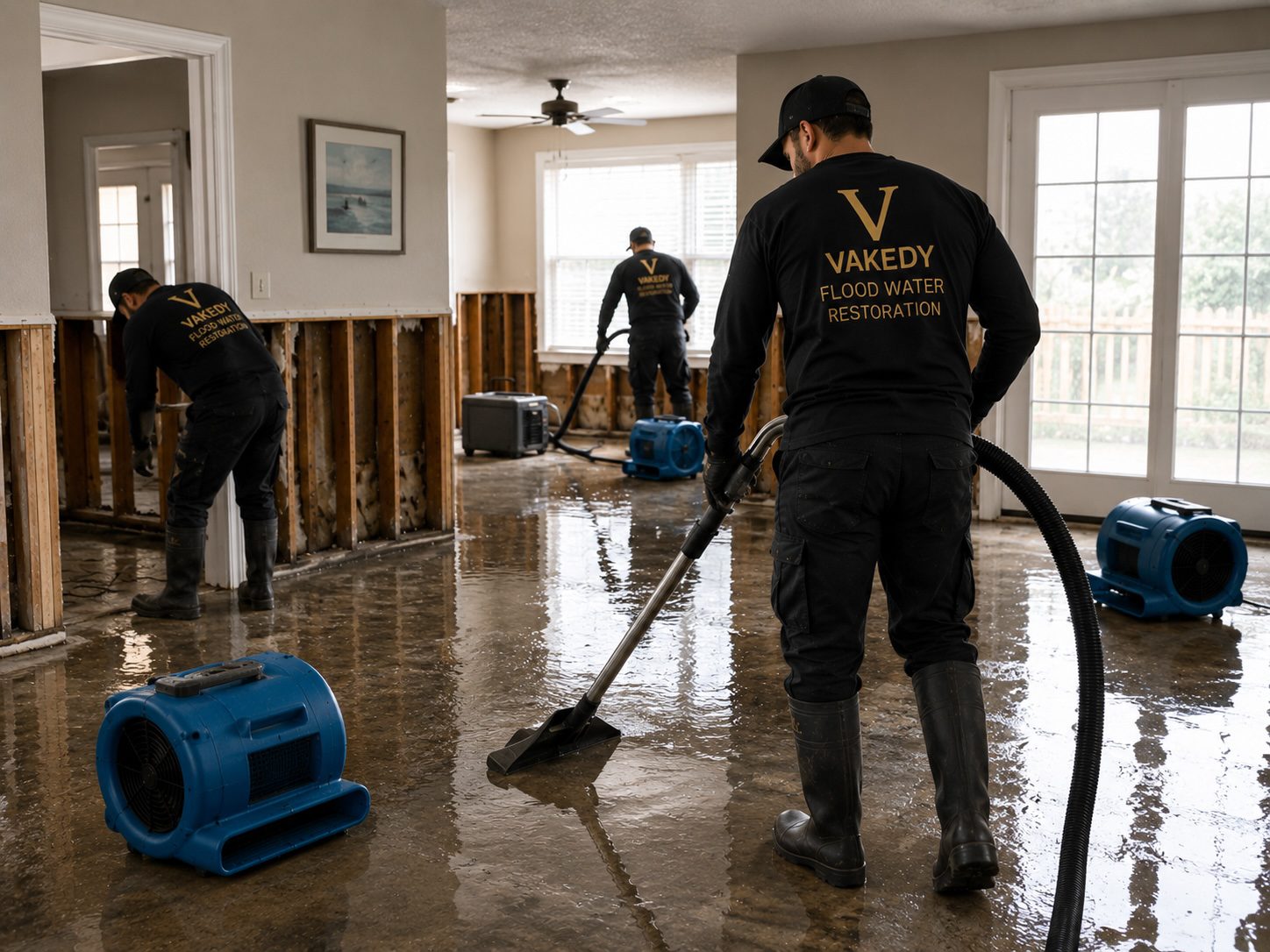 Flood water restoration project — photo 1