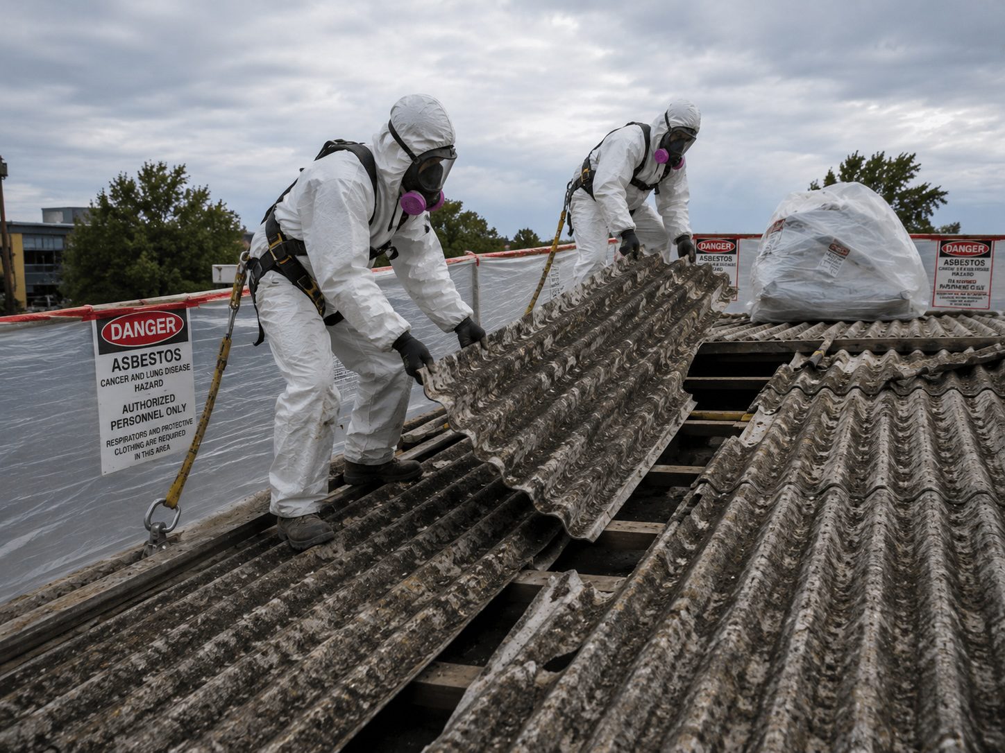 Asbestos remediation project — photo 2